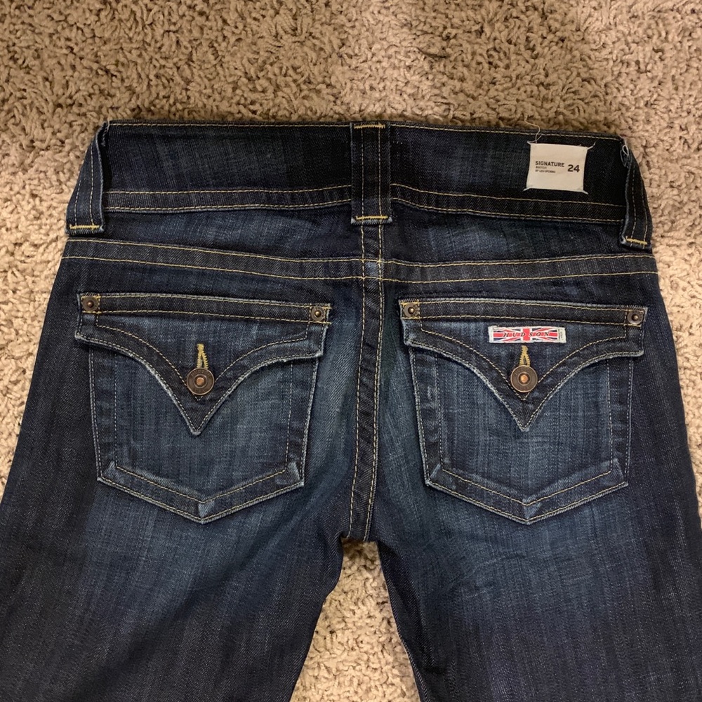 Hudson Jeans Signature Cut Flap Pocket Jeans